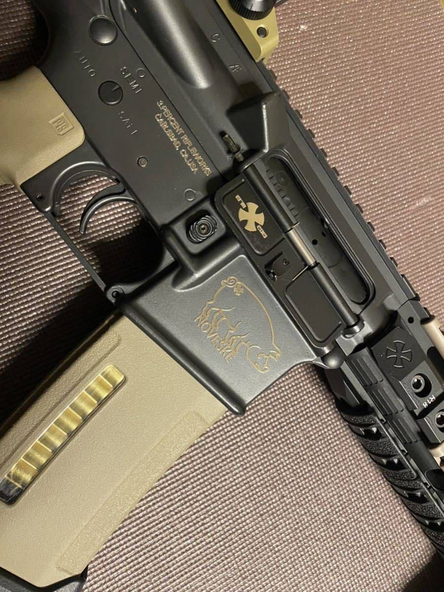 東京マルイ　マルイ　次世代電動ガン m4 CQB-R FDE カスタム _画像4