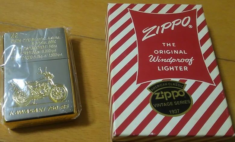 Zippo ライター　 KAWASAKI 750 RS　Z2