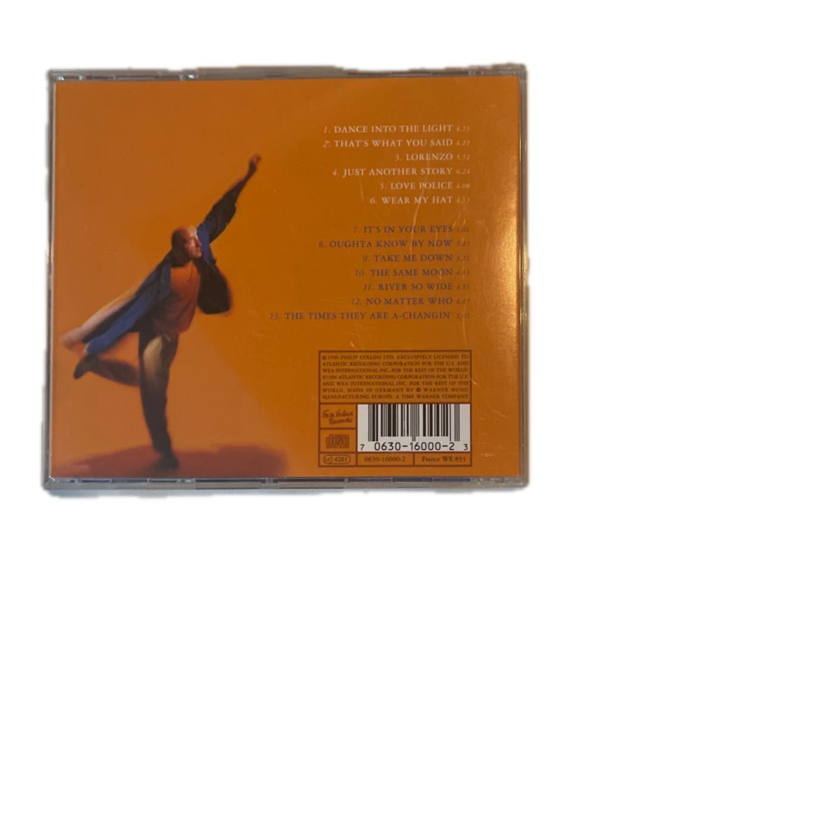 CD3枚セット。フィルコリンズ、海外版。
