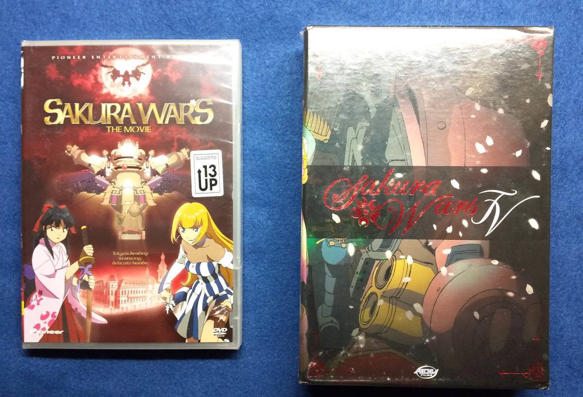 DVD サクラ大戦 TVシリーズ 全25話 + 劇場アニメ 2セット 海外 DVD サクラ大戦 TVシリーズ 全25話 + 劇場アニメ 2セット 海外