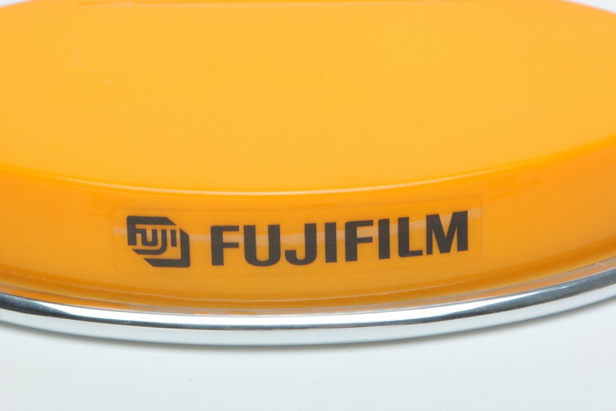 ヴィンテージ FUJIFILM 富士フィルム 展示台 楕円 オレンジ インスタックス INSTAX CHEKI チェキ c0114_画像6