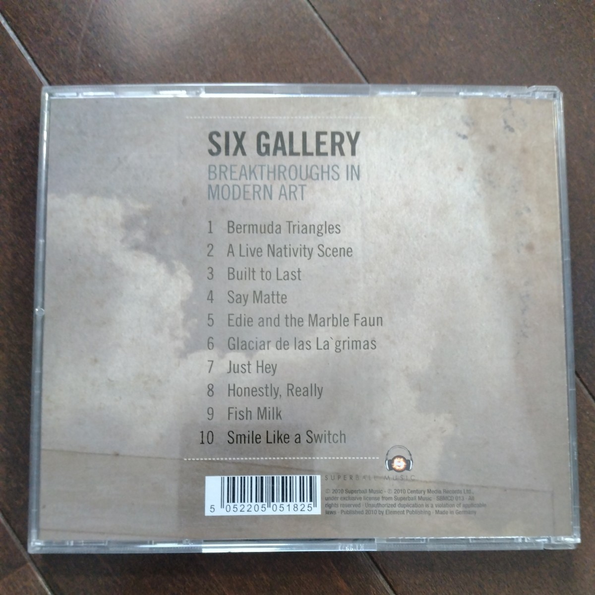 CD SIX GALLERY [BREAKTHROUGHS IN MODERN ART]_画像2