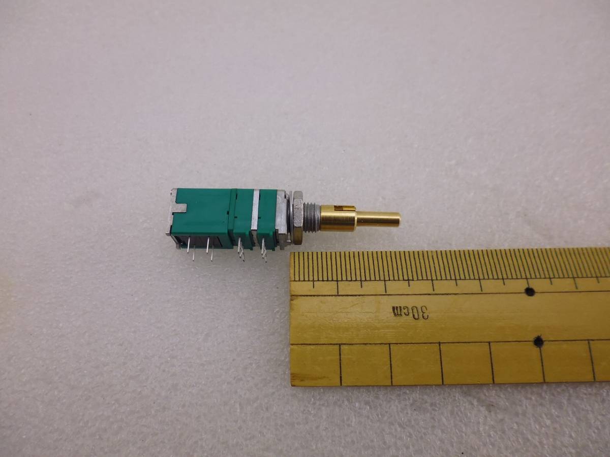 TR-751 TR-851修理用代替品( PW / VL / SQL ) SW付2連2軸ボリューム ALPS製 ( ZHW-866 )_画像4