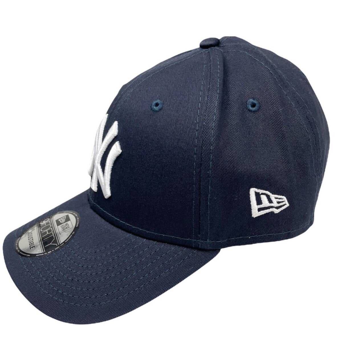 ☆正規品新品☆NEWERA 9FORTY ニューエラ キャップ 帽子 野球帽 940シリーズ ヤンキース ネイビー アジャスター仕様 ワンサイズ