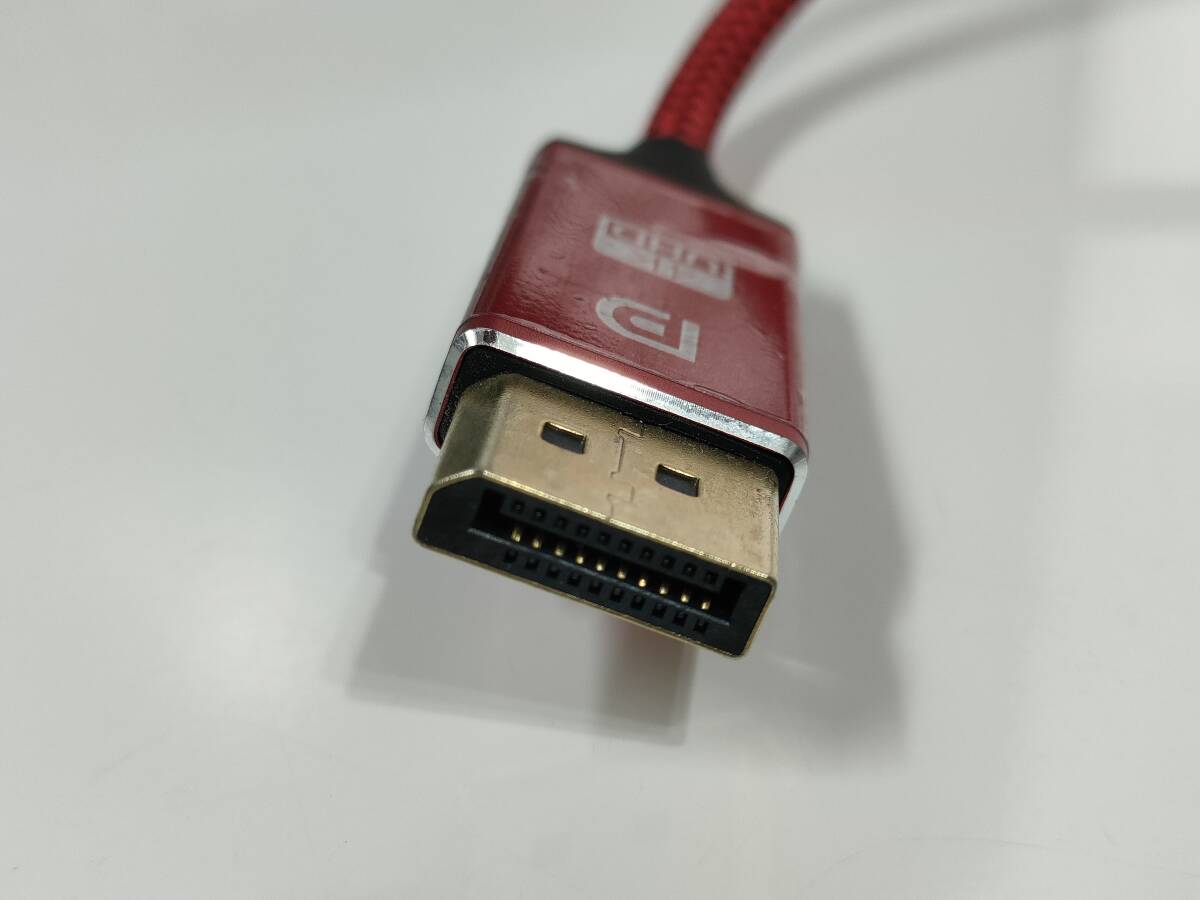 Displayport HDMI 変換アダプタ 30cm　レッド_画像3