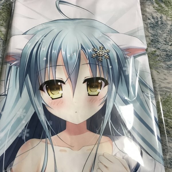グランドホールセール ライクトロン Z 正規品 よめたん 雪ねこちゃん C90/M◎RE☆プリティ 抱き枕カバー(稲垣みいこ) 抱き枕