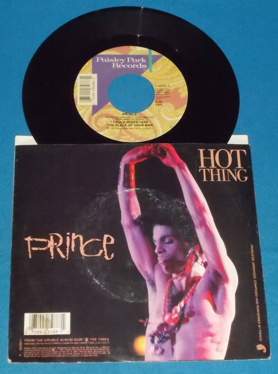 ☆7inch EP★US盤●PRINCE/プリンス「I Could Never Take The Place Of Your Man/プレイス・オブ・ユア・マン」80s名曲!●_画像2