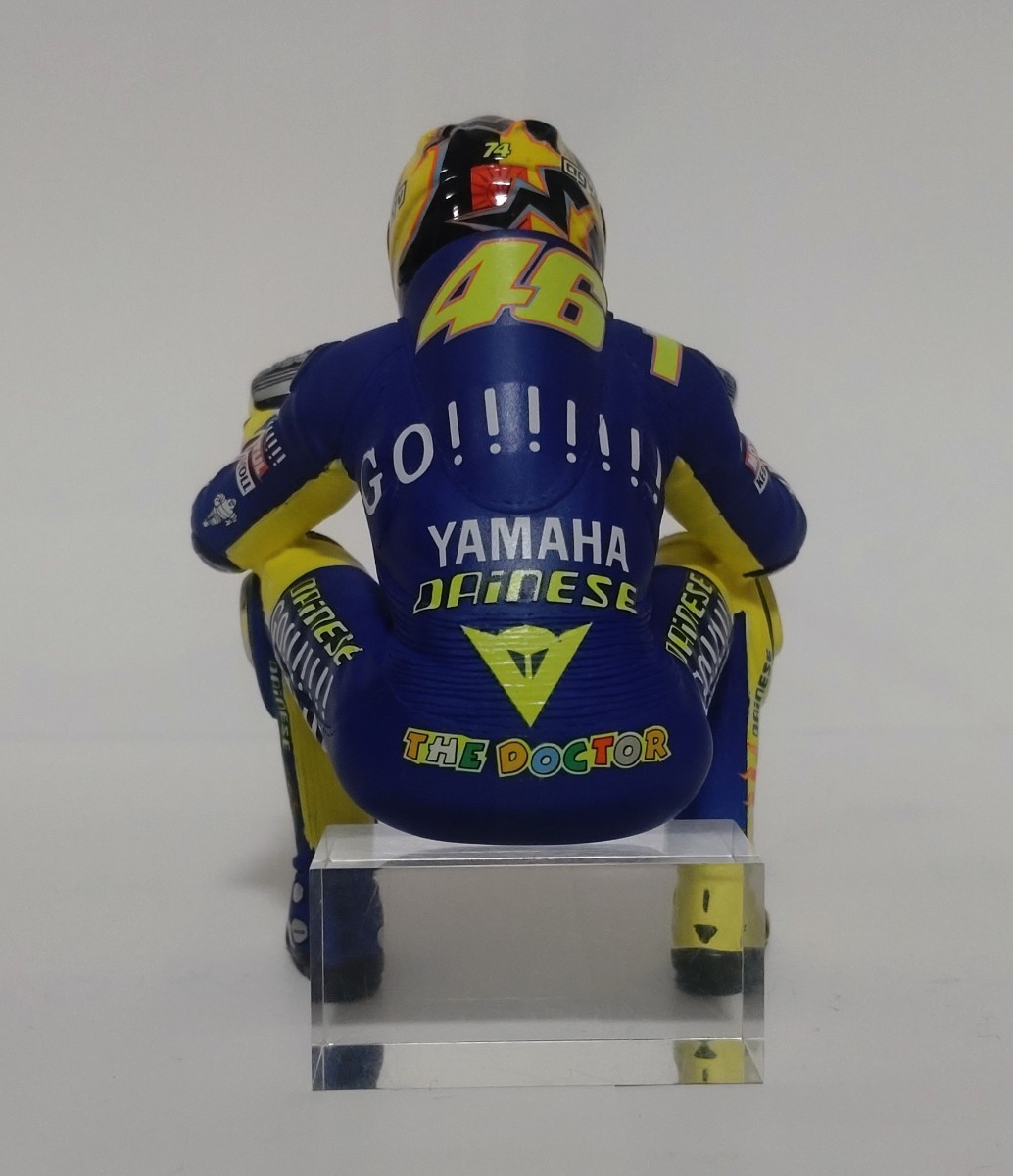 PMA MINICHAMPS 1/12 2005 ロッシ ライディング フィギュア 限定 2999個 Rossi ミニチャンプス ゴロワーズ ヤマハ YAMAHAの画像4