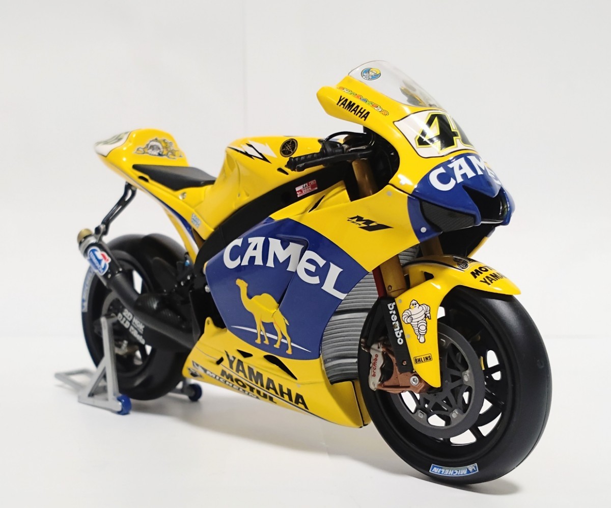 PMA MINICHAMPS 1/12 2006 キャメル ヤマハ YZR-M1 ロッシ キャメル ロゴ カスタム Moto GP ミニチャンプス CAMEL YAMAHA Rossi デカールの画像1