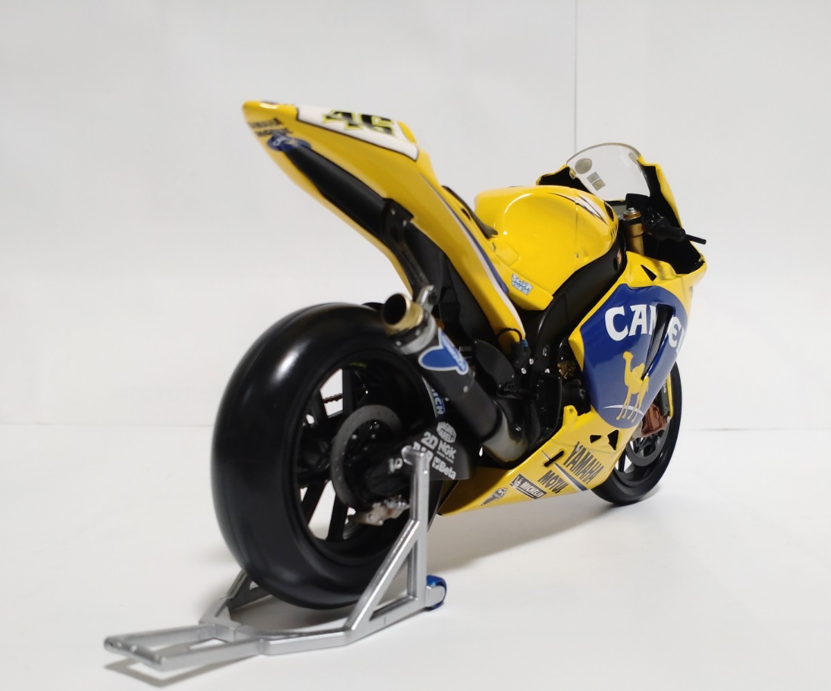 PMA MINICHAMPS 1/12 2006 キャメル ヤマハ YZR-M1 ロッシ キャメル ロゴ カスタム Moto GP ミニチャンプス CAMEL YAMAHA Rossi デカールの画像5