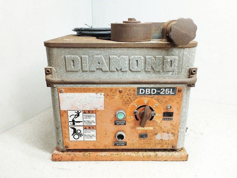 DIAMOND ダイアモンド 鉄筋ベンダー 鉄筋曲げ DBD-25L ジャンク_画像1