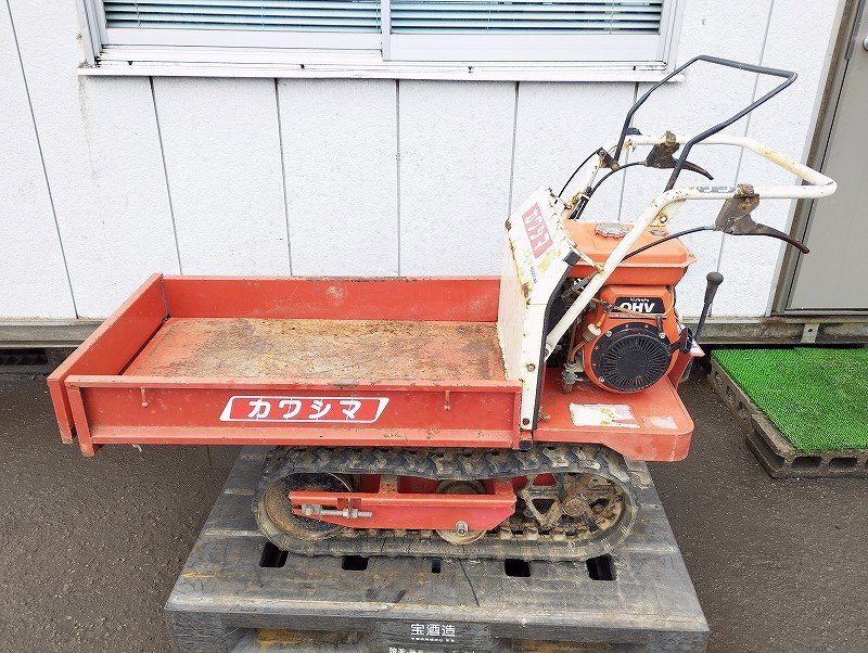 カワシマ クローラー運搬車 EC600AV 最大積載200kg 中古現状品_画像1