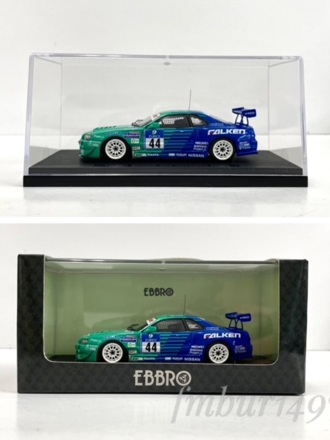 ★★★ 希少！★★★＜絶版・未使用＞EBBRO　エブロ　1/43　FALKEN SKYLINE 2004 Nurburgring 24hour No.44　ファルケン　スカイライン_画像9