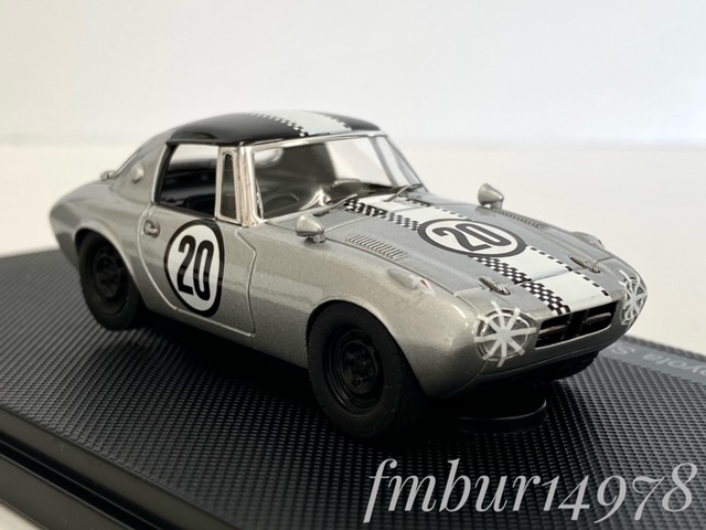 ＜絶版・未使用＞EBBRO　エブロ　1/43　Toyota Sports 800 Funabashi CCC 1965　トヨタ　スポーツ　船橋　浮谷東次郎_画像7