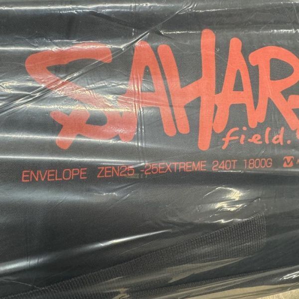 1000円～!!未使用 シュラフ■ FieldSAHARA フィールドサハラ ENVELOPE ZEN25 1800g 240T ◆限界使用可能温度-25◆キャンプ 寝袋 mc01063776_画像2