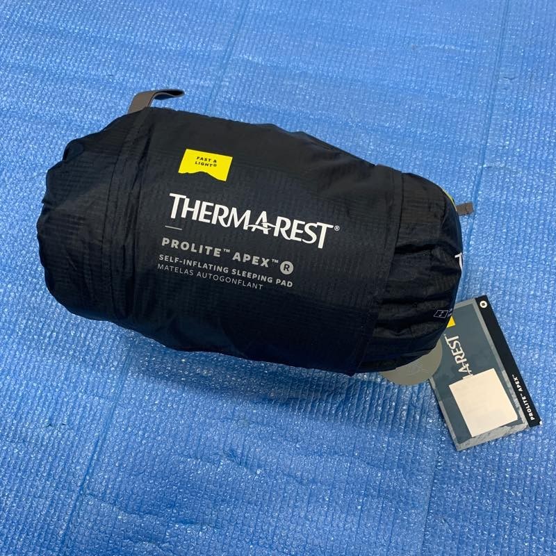 1円～!!◆未使用 THERMAREST サーマレスト プロライト エイペックス レギュラー エアー マット アウトドア キャンプ 登山 軽量 mc01063809_画像1