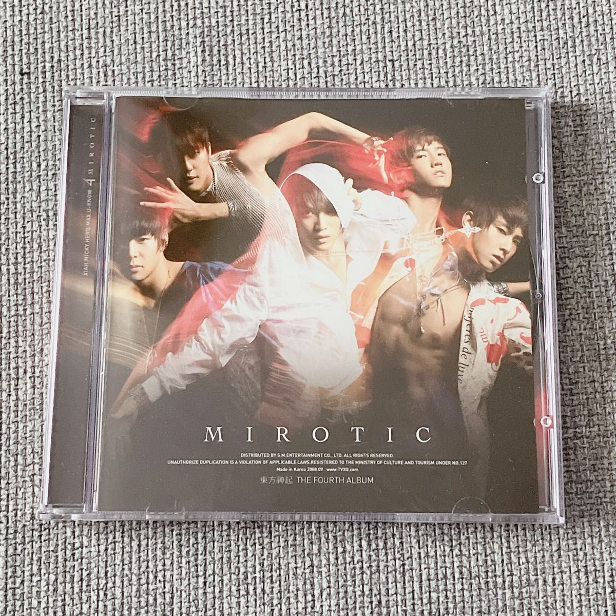 Vol.4  MIROTIC  東方神起 CD 輸入盤
