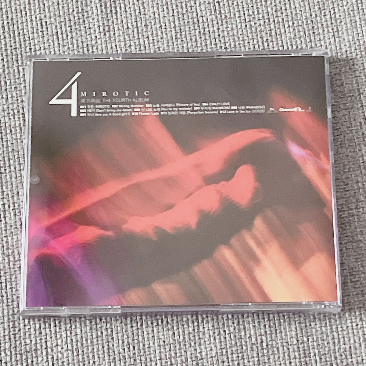 Vol.4  MIROTIC  東方神起 CD 輸入盤