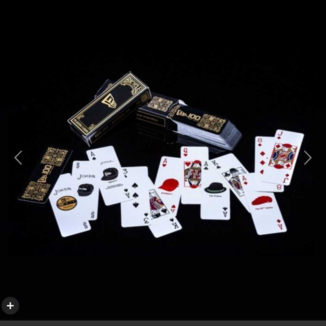 NEWERA BICYCLE PLAYING CARDS TRUMP DECK★トランプ バイスクル バイシクル デック デッキ★検)非売品 限定品 ニューエラ 100周年 59FIFTY_画像7