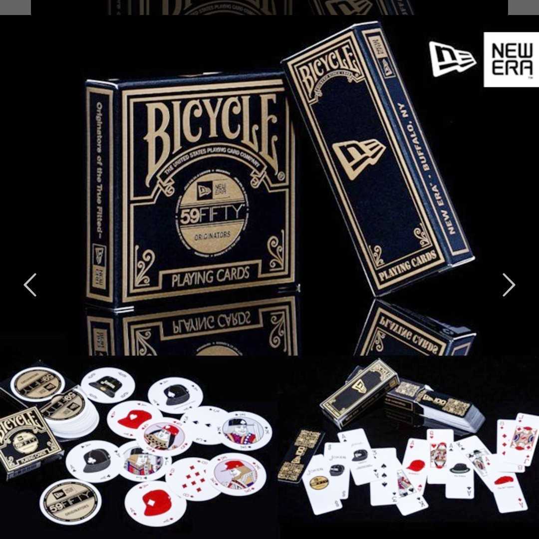 NEWERA BICYCLE PLAYING CARDS TRUMP DECK★トランプ バイスクル バイシクル デック デッキ★検)非売品 限定品 ニューエラ 100周年 59FIFTY_画像1