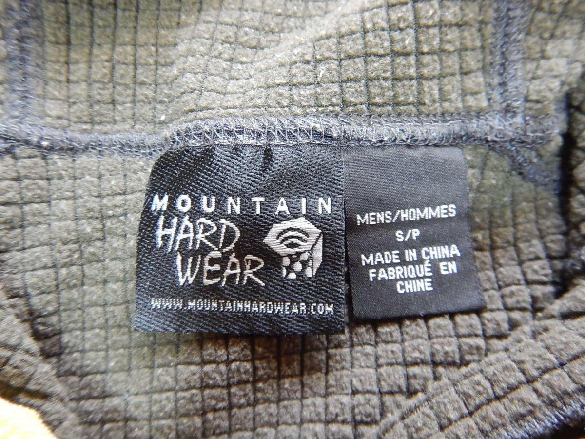 マウンテンハードウェア マイクログリッドジャケット MOUNTAIN HARDWEAR Microgrid Jacket フリース Ｓサイズ バラクラバ
