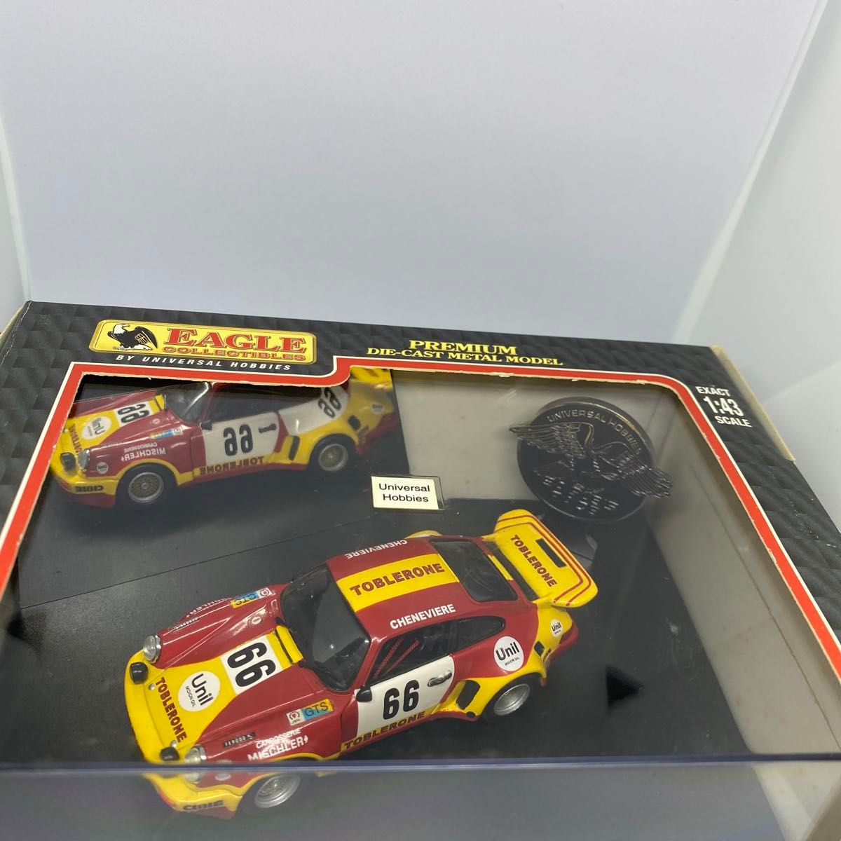 1/43 イーグル/京商 EAGLE COLLECTIBLES ポルシェ カレラ RSR No66 “TOBLERONE”ルマン 