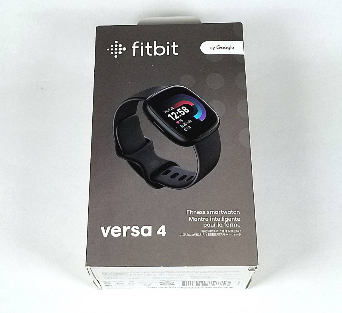 新品未開封【Suica対応】Fitbit Versa 4 FB523BKBK-FRCJK スマートウォッチ ブラック