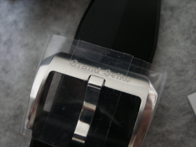 黒色 23㎜ 【新品・未使用品】 GrandSeiko（ グランドセイコー ） / ラバーベルト Evolution 9 取付幅23mm ブラック（黒色）の画像6
