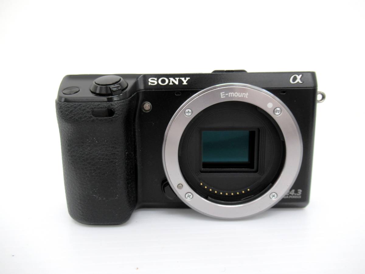 【SONY/ソニー】丑③9//α NEX-7/E 3.5-5.6 PZ 16-50 OSS/ミラーレス一眼/充電器/バッテリー/説明書付属_画像2