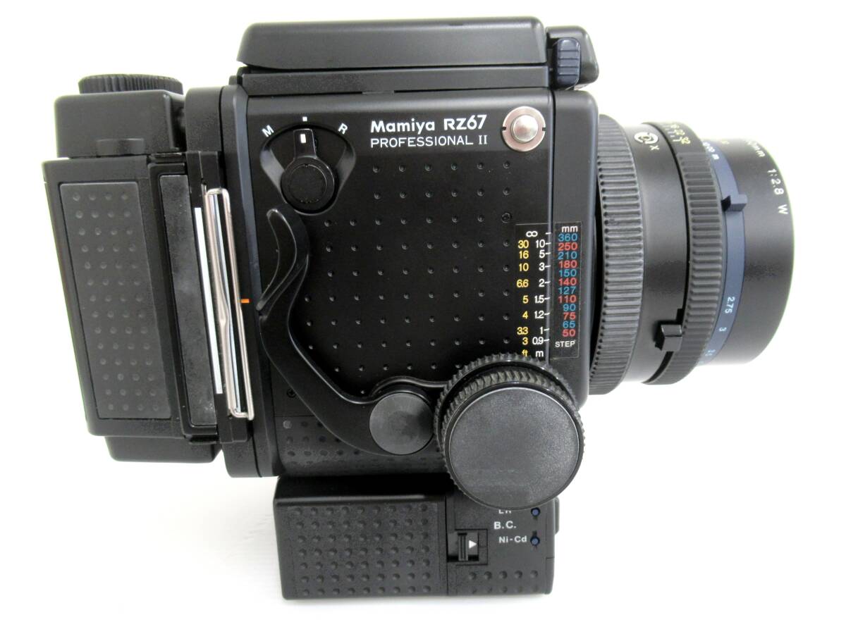 【MAMIYA/マミヤ】丑⑤76//美品/付属品大量 MAMIYA RZ67PROⅡ MAMIYA-SEKOR Z f=110mm 1:2.8W レリーズ/ワインダー/ホルダー/説明書付_画像8