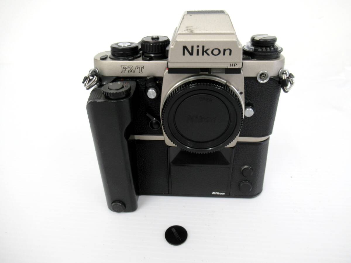 【Nikon/ニコン】丑④116//F3/T ボディ/MD-4 モータードライブ_画像1