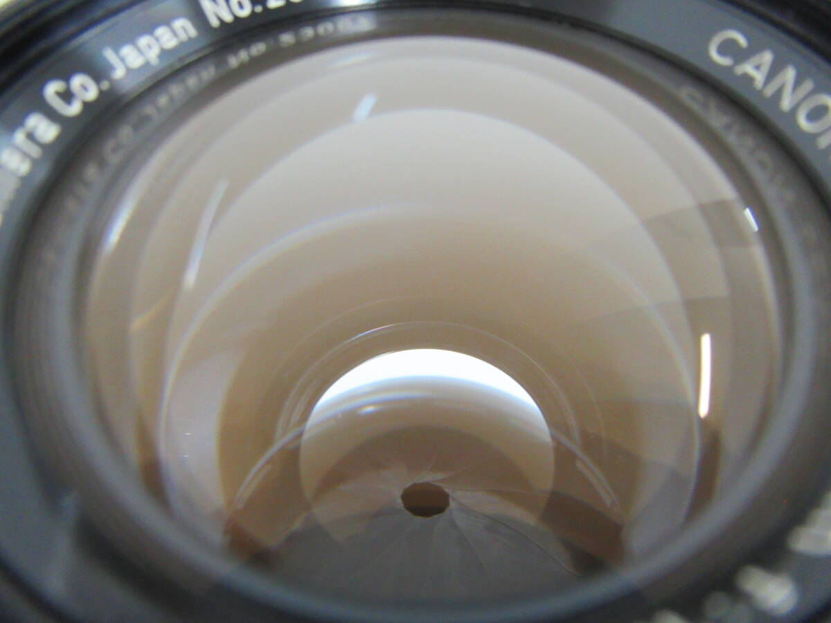 【Canon/キヤノン】丑②175//CANON CAMER MODEL VI-T/50mm 1:1.2 防湿庫保管品　美品_画像9