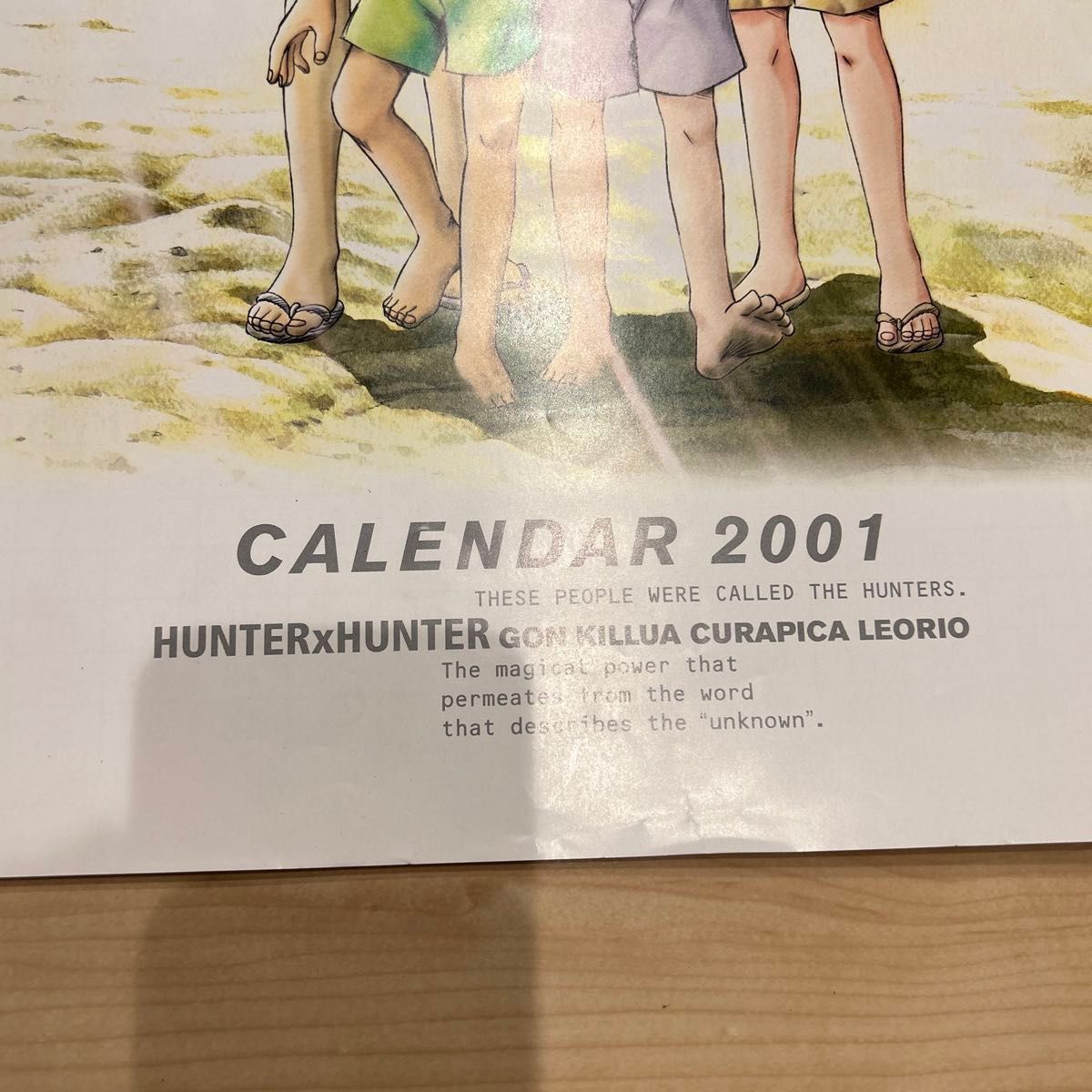 希少品】旧アニメ版 ハンターハンター 2001年 2002年 カレンダー 希少品】旧アニメ版 ハンターハンター 2001年 2002年 カレンダー