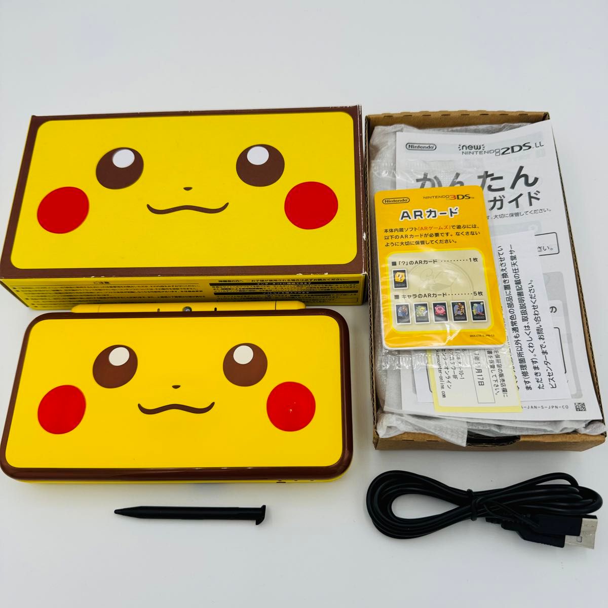 Newニンテンドー 2DS LL ピカチュウ 本体 美品 中古 ピカチュウ Newニンテンドー 2DS LL ピカチュウ 本体 美品 中古 ピカチュウ