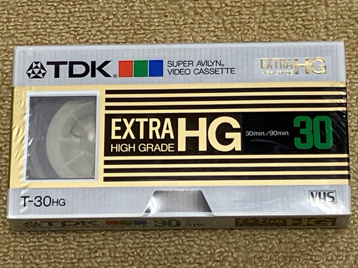 新品未使用　VHSビデオテープ　8本まとめて　ビデオテープまとめて　未開封品　TDK _画像6