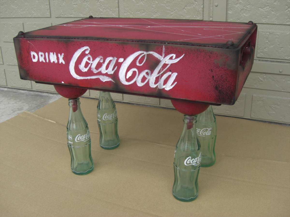  оплата доставки при получении Coca * Cola кейс готовый продукт оригинал стол ведро Vintage автомобиль Be бутылка ke- Испания to оборудование орнамент 