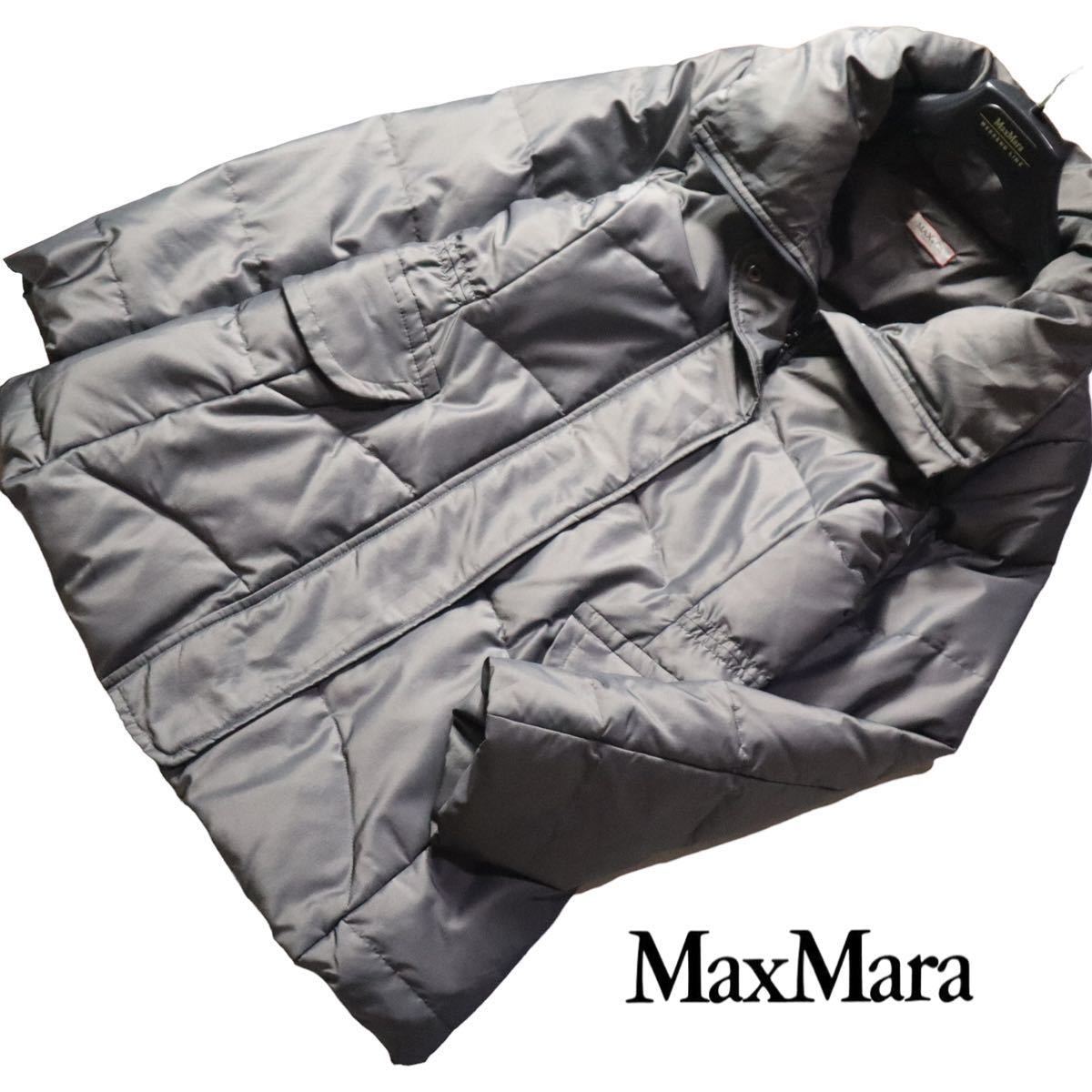 永遠の憧れ♪【最高級】Maxmara 春まで使える軽量ライトダウンコート♪ max&co. マックスマーラ ダウンジャケットショート　定価89,800円_画像1