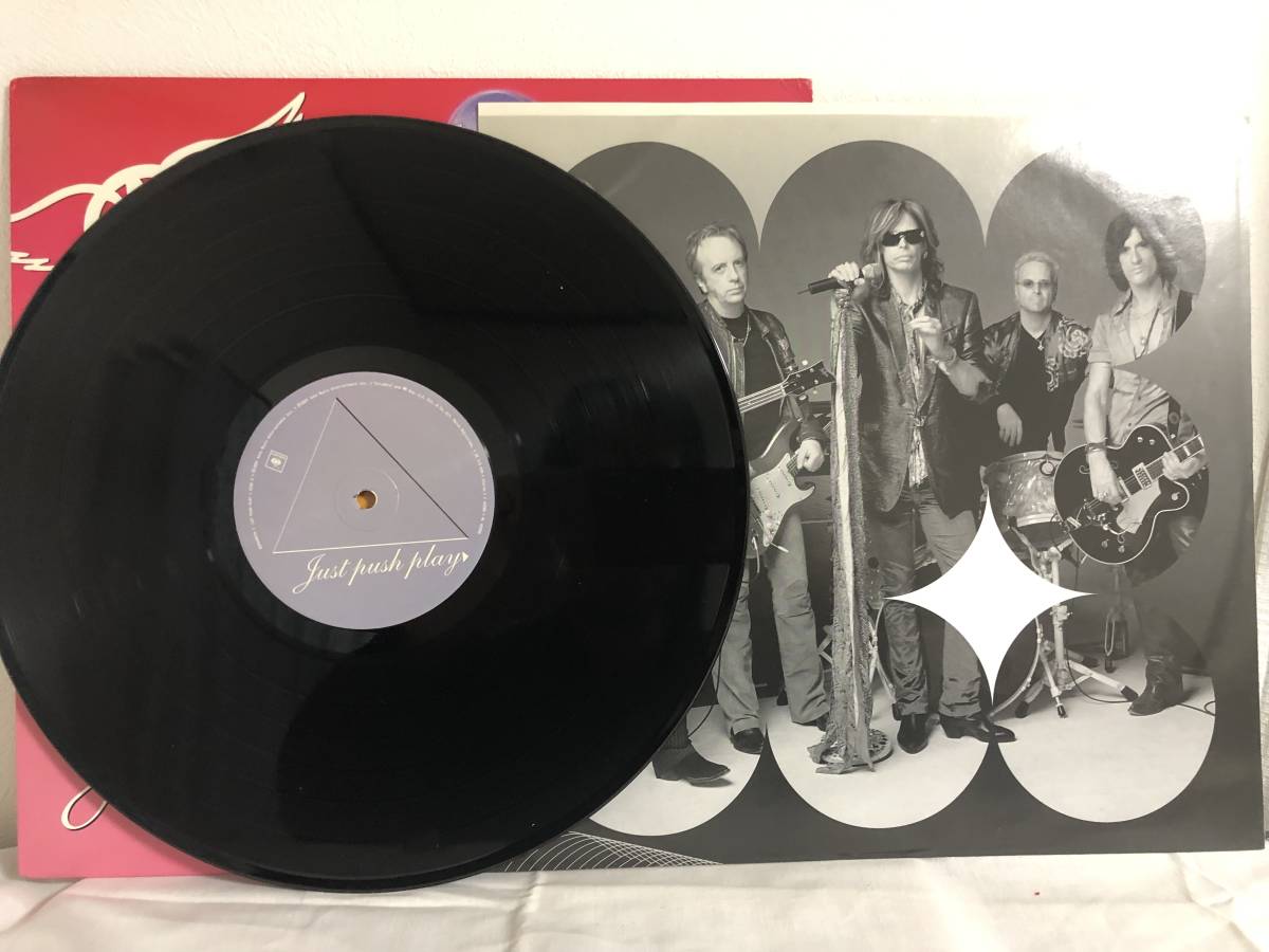 USオリジナル Aerosmith / Just Push Play LP エアロスミス US Original アナログ レコード_画像3