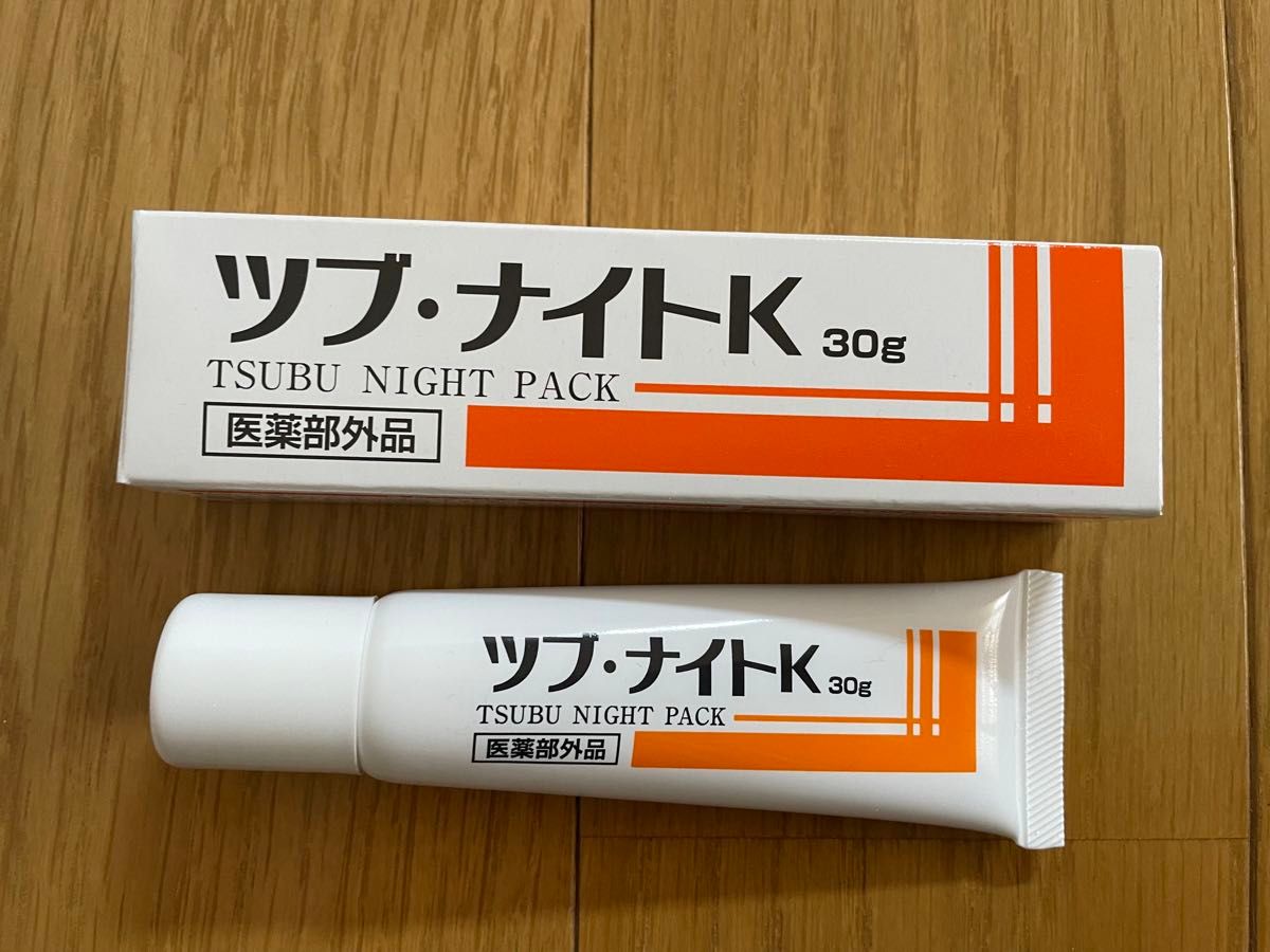 薬用ツブ ナイトＫ30g 医薬部外品 ツブナイトk スキンケアクリーム 角質粒ケア クリーム 顔 目元 首元 ポツポツ イボ 