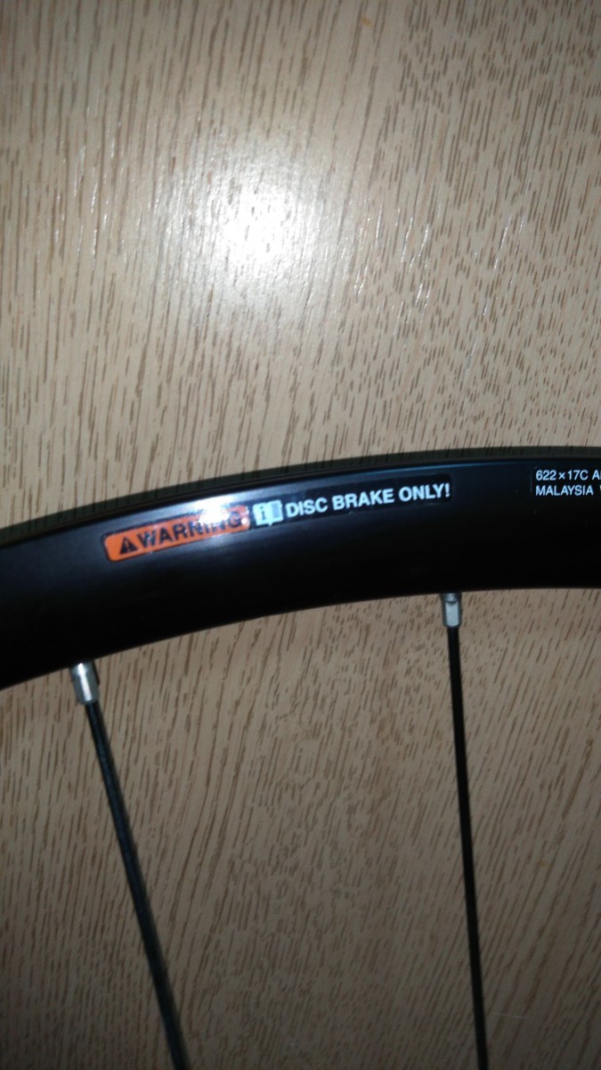 SHIMANO シマノ 前後セットRS 622x17c　ホイール　ブラック　前輪　後輪_画像7