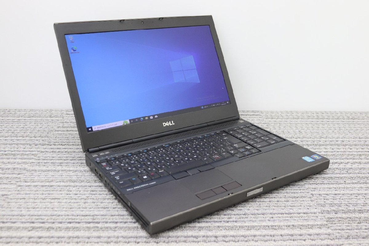 N【i7第4世代】DELL / Precision M4800 /CPU：core i7-4810MQ@2.80GHz / メモリ：8GB / HDD：500GB / Windows11 Pro_画像1