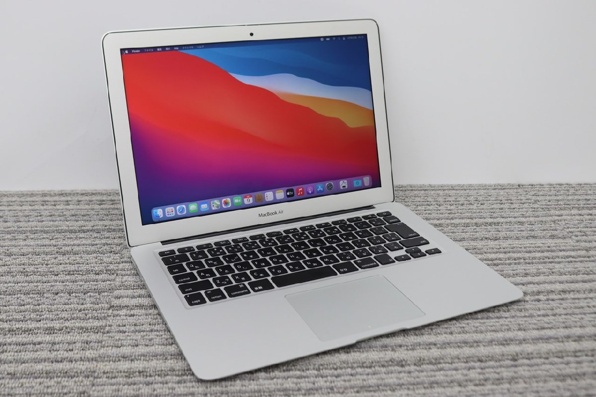 N【2013年！i5】Apple/MacBook Air A1466(13-inch,Mid2013) / CPU：core i5-1.3GHz / メモリ：4GB / SSD：128GB_画像1