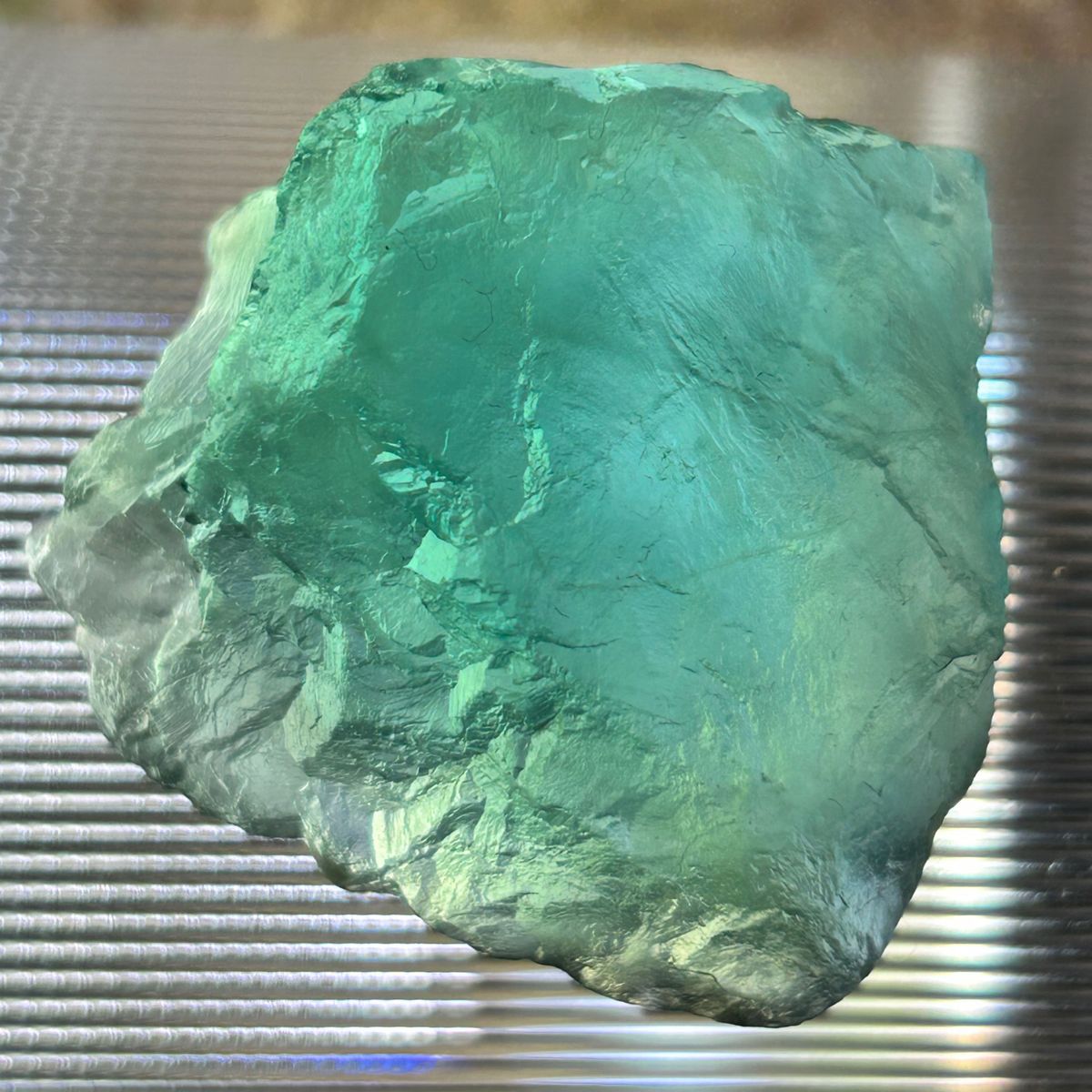 V.フローライト原石 ラフロック 鉱物標本 天然石