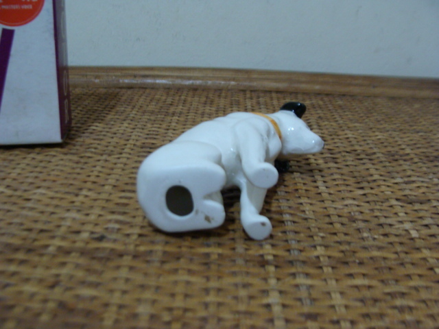 デッドストック　VICTOR　 ビクター犬　 ニッパー君　陶器製　ディスプレー_画像5