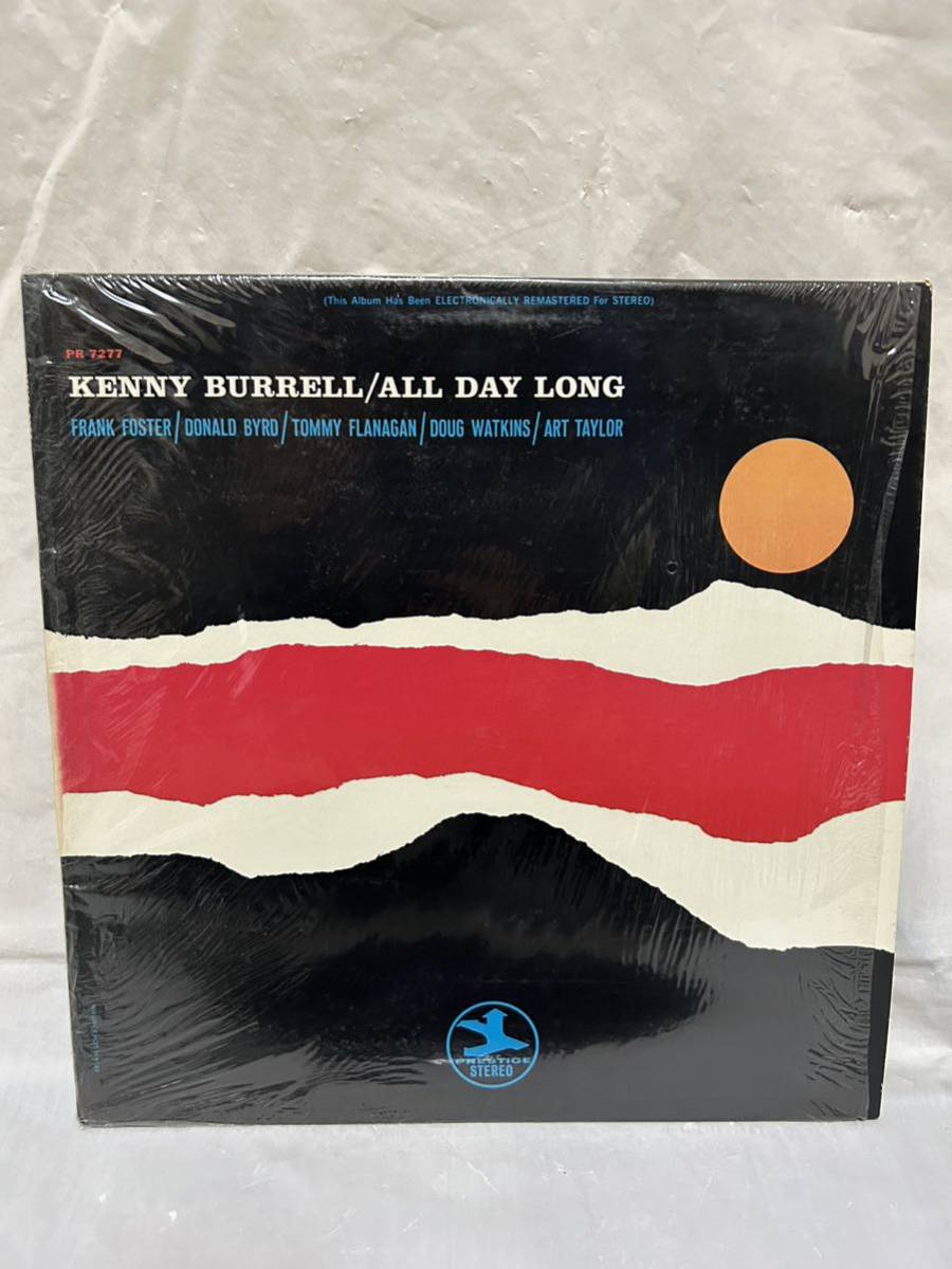 ◎S144◎LP レコード ケニー・バレル Kenny Burrell/オール・デイ・ロング All Day Long/PRST 7277/US盤_画像1