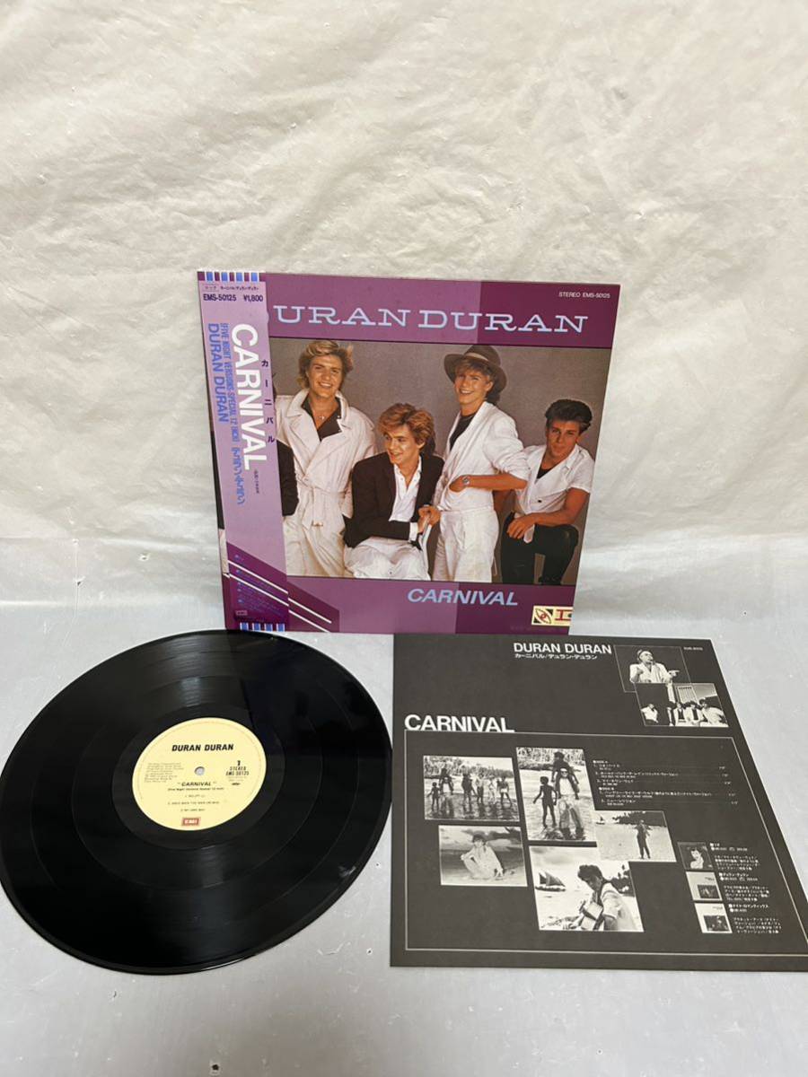 ◎S574◎LP レコード DURAN DURAN デュランデュラン 6枚まとめて/カーニバル/ノトーリアス レンタル盤/Union Of The Snake UK盤 他_画像4