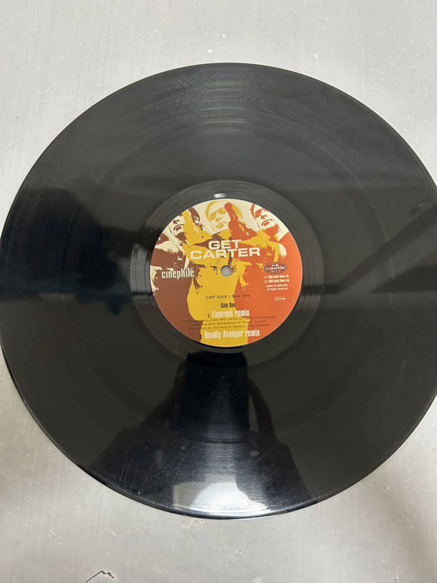 *S582*LP record roi*badoRoy Budd/.. person The Theme From Get Carter/ England record 