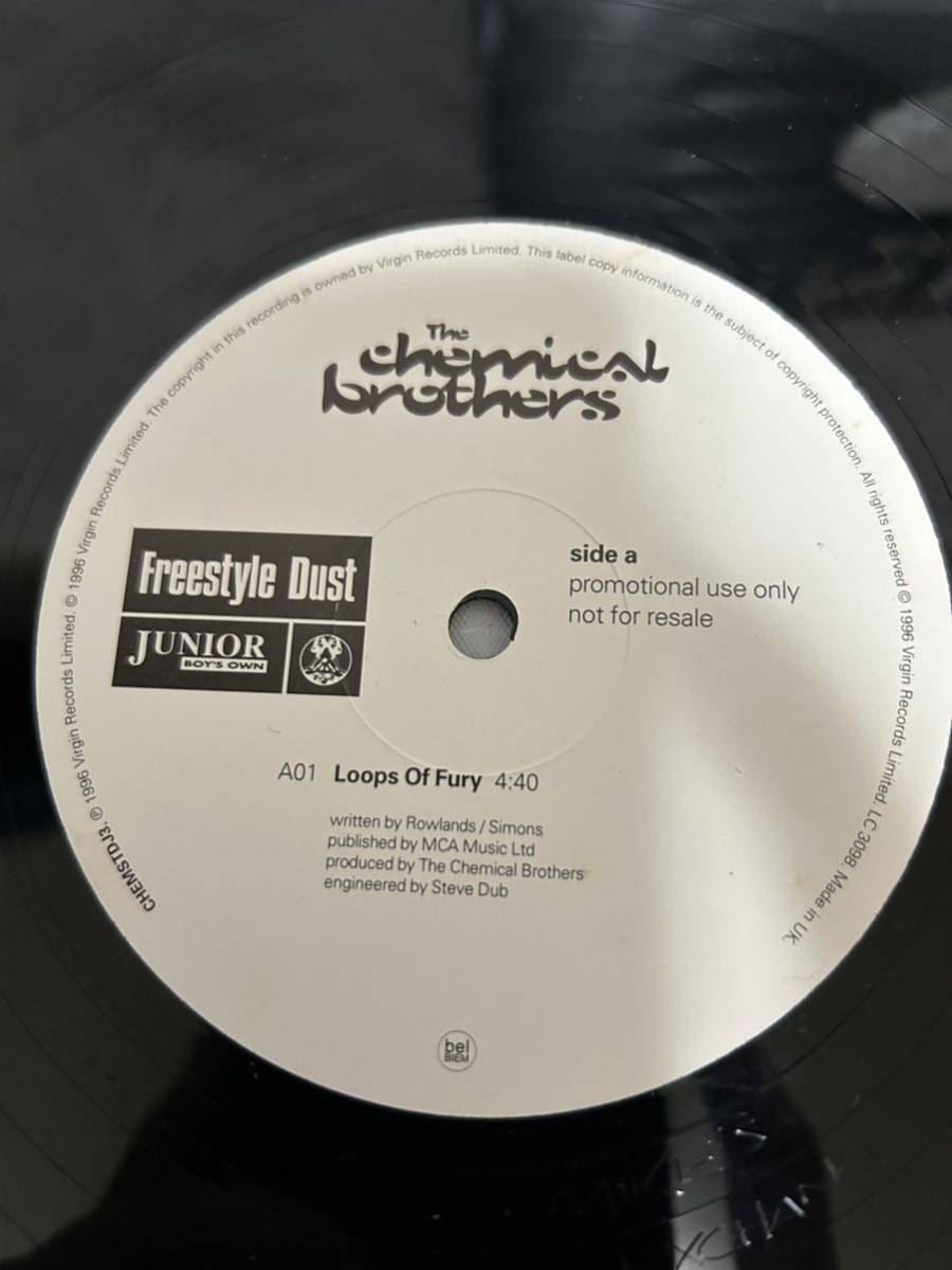 ◎S614◎LP レコード The Chemical Brothers ケミカル・ブラザーズ UK盤 2枚まとめて/Come With Us/Loops Of Fury_画像8