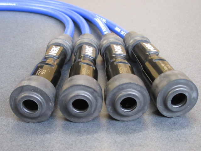  free shipping SD05F&KJ-58 NGK plug cap + cable 4 set Yamaha FZ400 FZR250 Phaser FZR250/R plug plug cord 