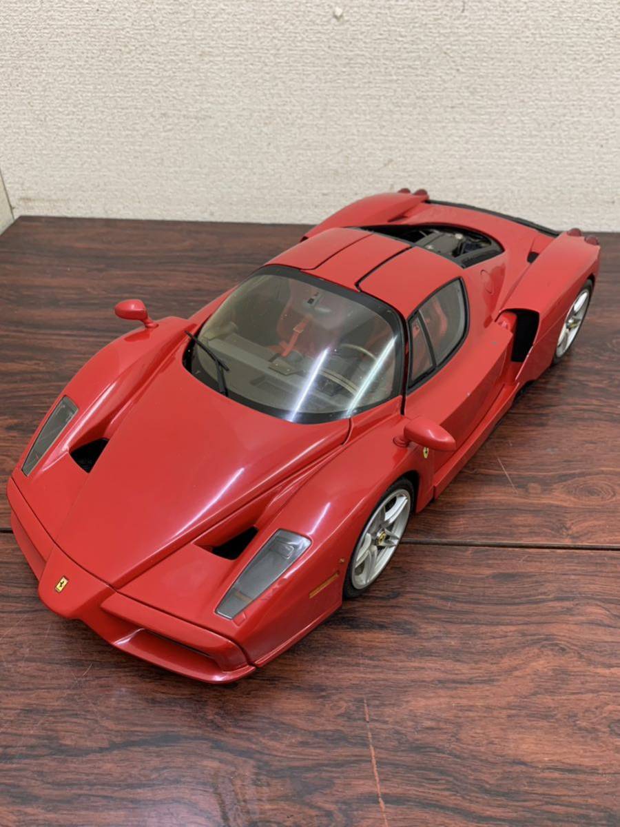221フェラーリ Ferrari 赤 レッド ディアゴスティーニ エンツォフェラーリ EnzoFerrari 重量5kg ジャンク扱い_画像1